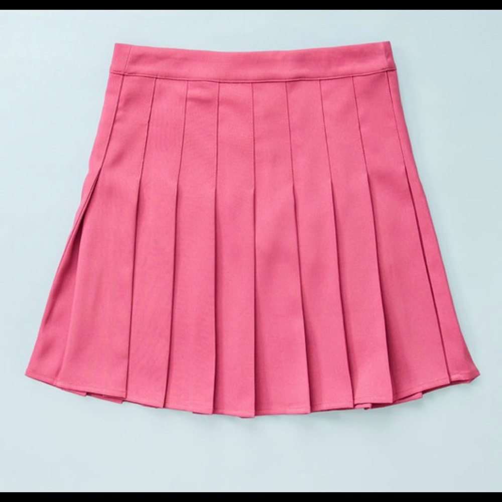 Pleated tennis mini skirt size: S,M,L